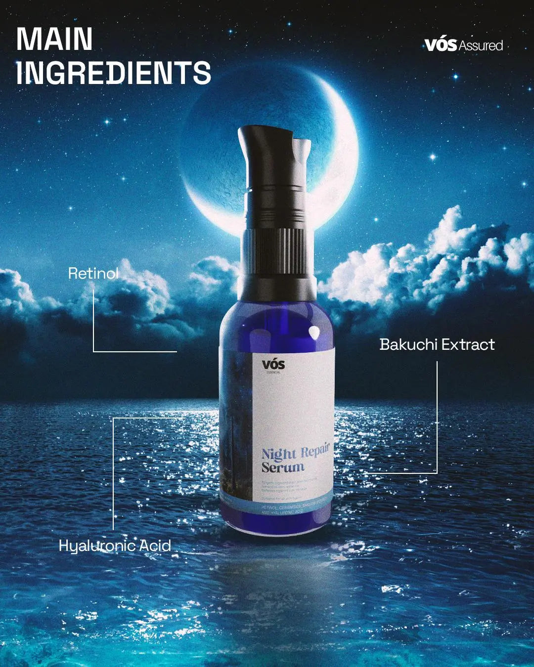 Night Repair Serum Vós Essencial